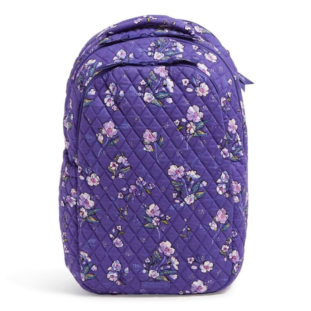 Vera Bradley Women's Compact Outlet Cotton Travel Backpack